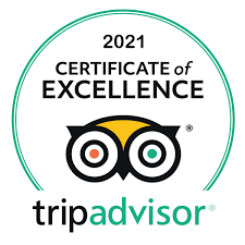 TripAdvisor Certificate of Excellence